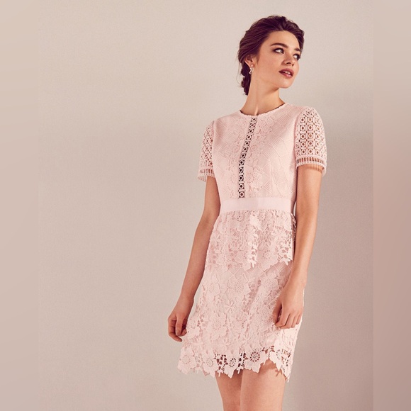 NWT Ted Baker London tiered lace dress - Picture 1 of 7